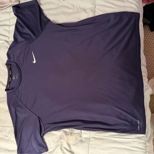 Nike Men's Dark Blue Dri-FIT Tee